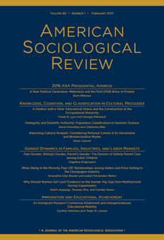 American Sociological Review